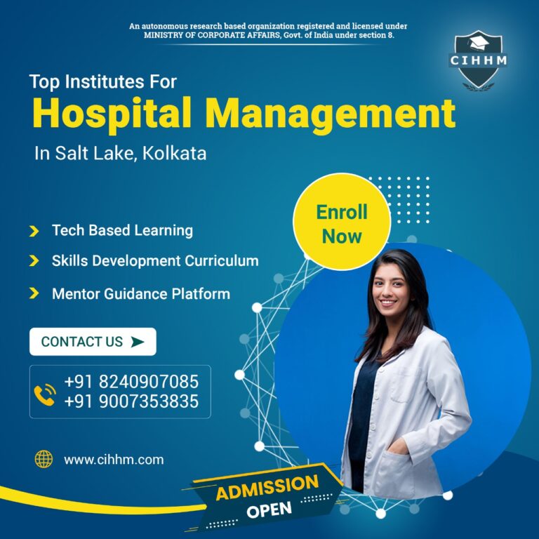 Top Institutes For Hospital Management In Salt Lake
