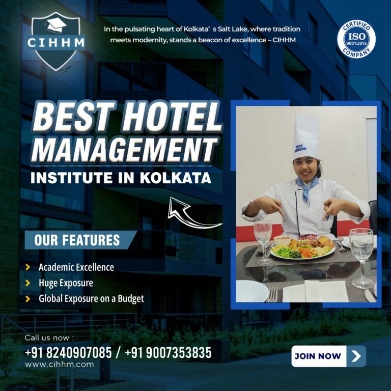 Best Hotel Management Institute In Kolkata