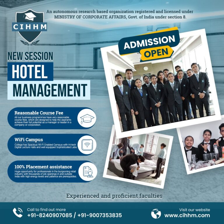 Best Hotel Management Institute In Kolkata