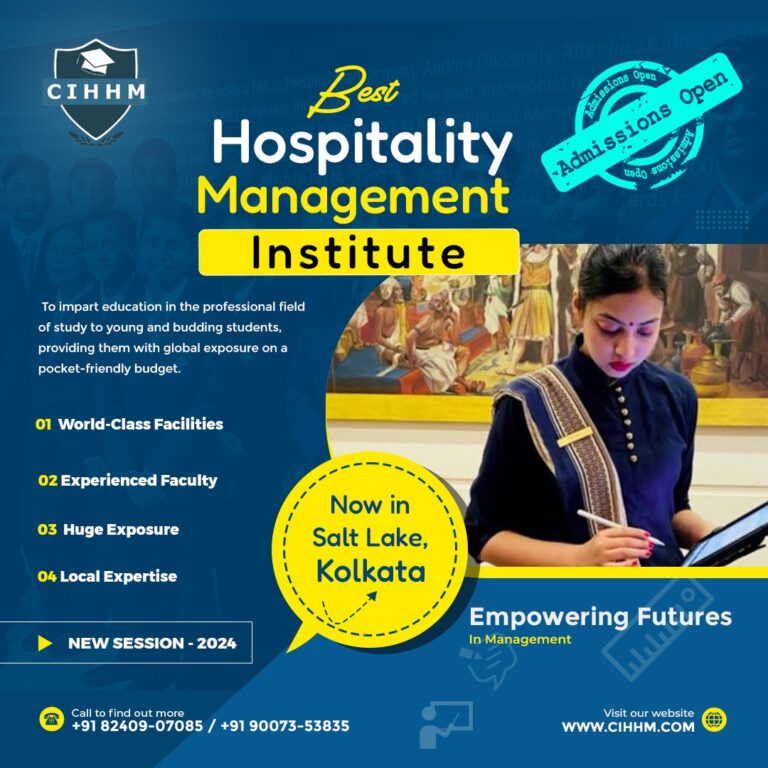 Best Hospitality Management Institute In Salt Lake Kolkata