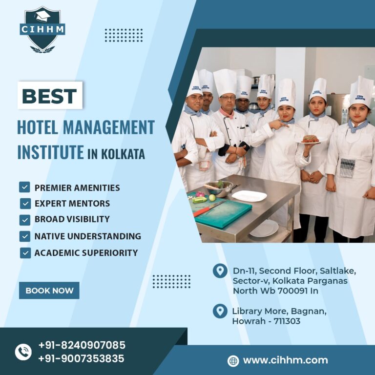 Best Hotel Management Institute In Kolkata
