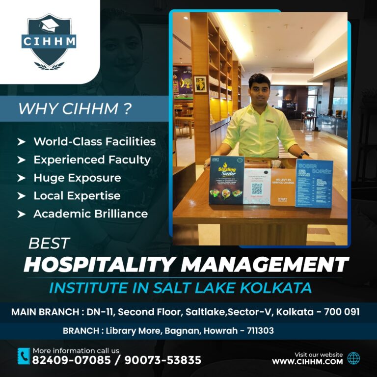 Best Hospitality Management Institute In Salt Lake Kolkata