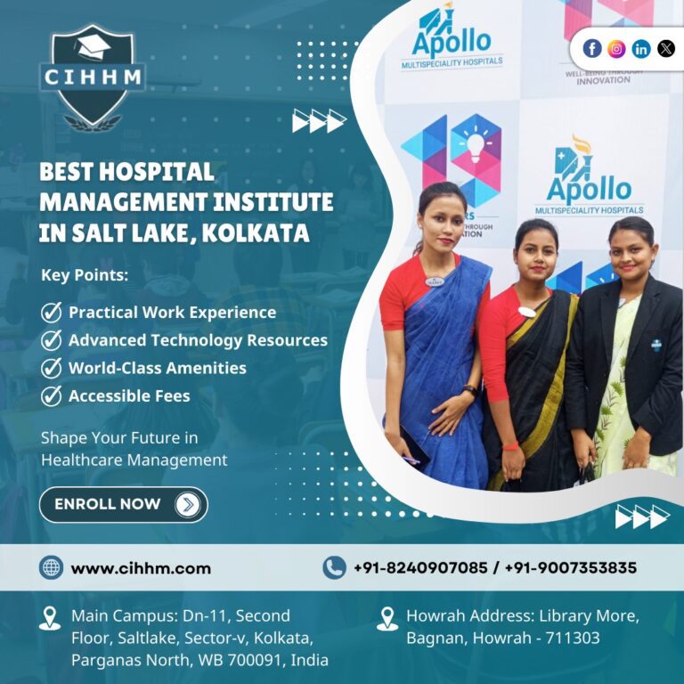 Top Institutes For Hospital Management In Salt Lake